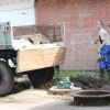Идет ремонт дороги на 2-м Толчковском переулке