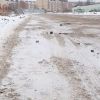 Разбитая улица Красноборская в Ярославле (видео)